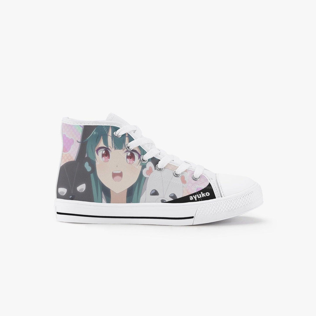 Kuma Kuma Kuma Bear Yuna Kids A-Star High Anime Shoes _ Kuma Kuma Kuma Bear _ Ayuko