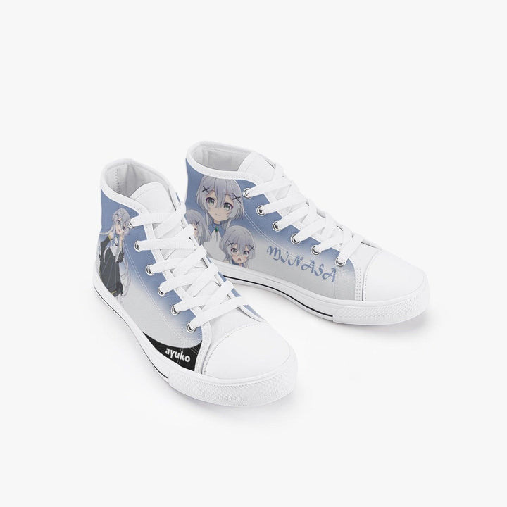 Kuma Kuma Kuma Bear Misana Farrengram Kids A-Star High Anime Shoes _ Kuma Kuma Kuma Bear _ Ayuko