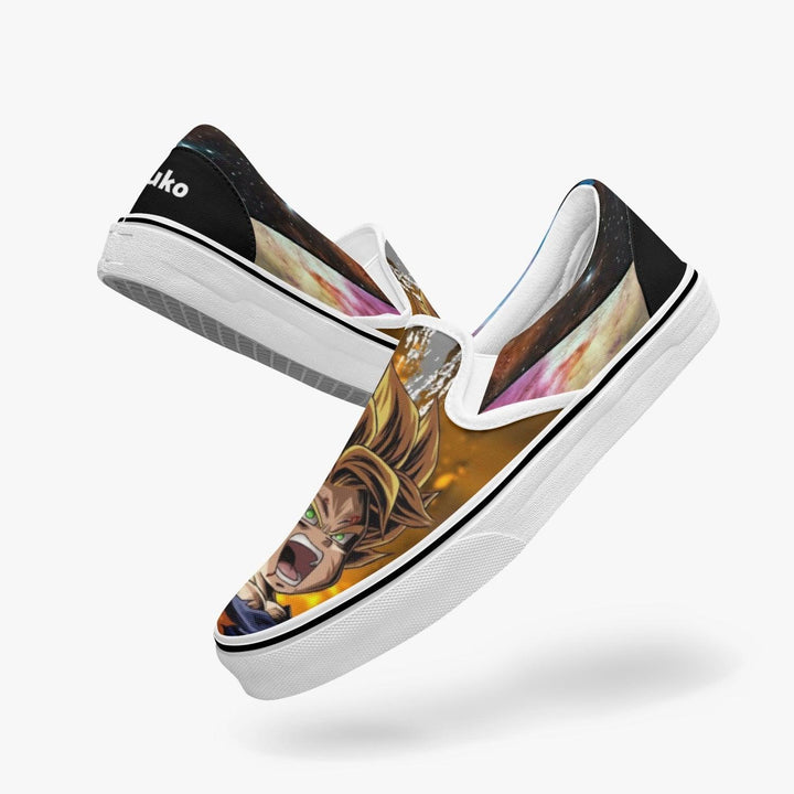 Dragon Ball Z Goten Slip Ons Anime Shoes _ Dragon Ball Z _ Ayuko