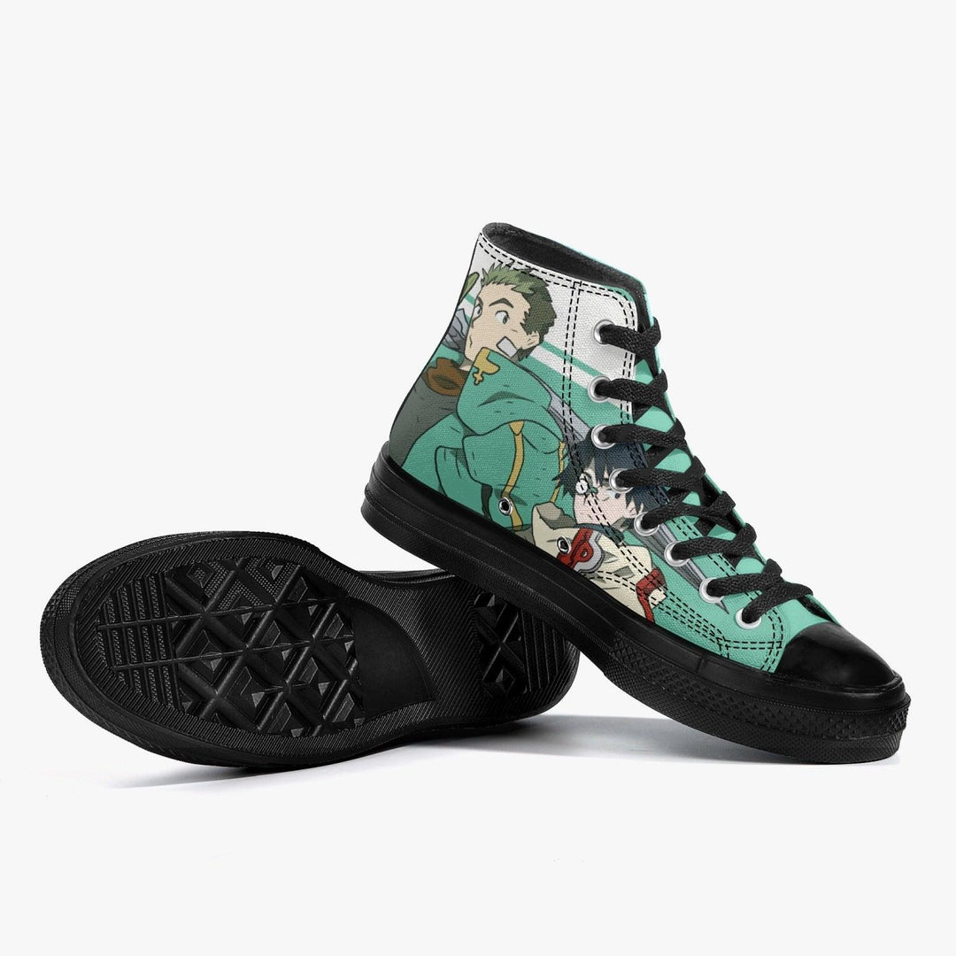 Log Horizon Shiroe with Naotsugu & Akatsuki A-Star High Anime Shoes _ Log Horizon _ Ayuko