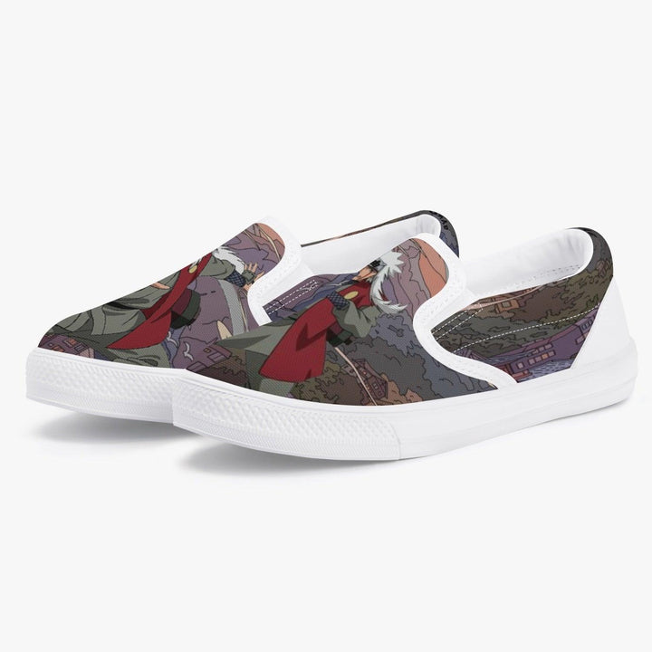 Naruto Shippuden Jiraiya Kids Slipons Anime Shoes _ Naruto _ Ayuko