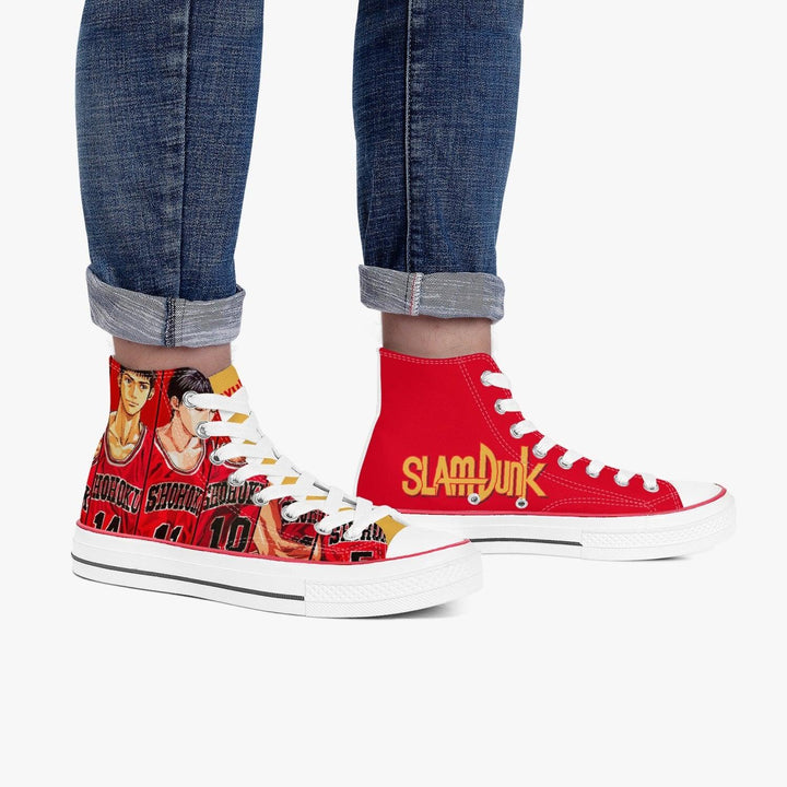 Slam Dunk A-Star High Anime Shoes _ Slam Dunk _ Ayuko