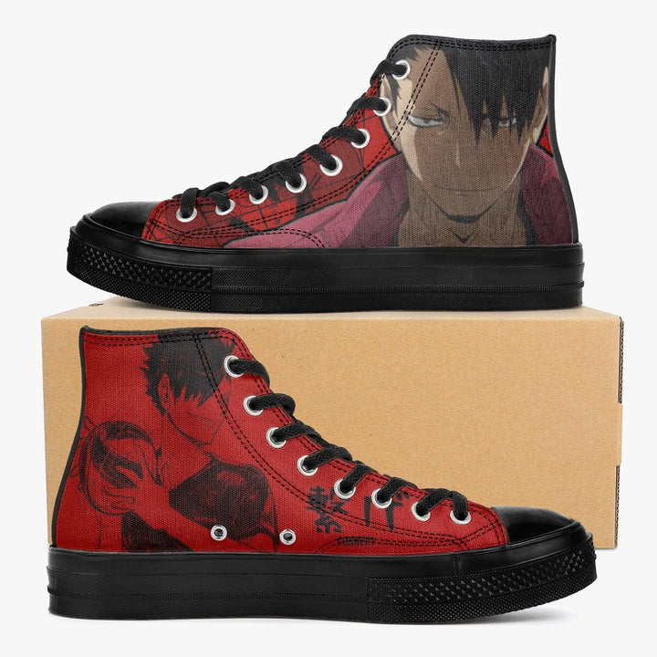 Haikyuu Tetsuro Kuroo A-Star High Anime Shoes _ Haikyuu _ Ayuko