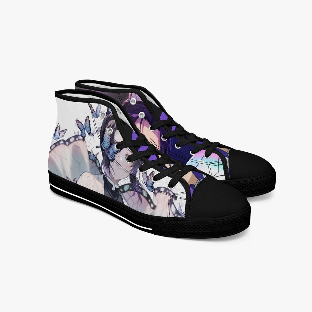 Demon Slayer Shinobu Kocho A-Star Mid Anime Shoes _ Demon Slayer _ Ayuko