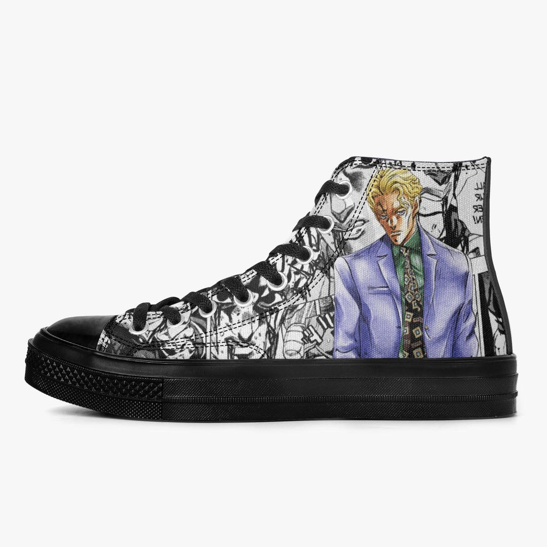 JoJo's Bizarre Adventure Kira Killer Queen A-Star High Anime Shoes _ JoJo's Bizarre Adventure _ Ayuko