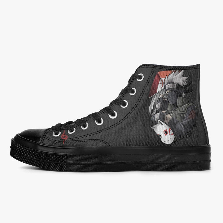 Naruto Shippuden Kakashi A-Star High Anime Shoes _ Naruto _ Ayuko