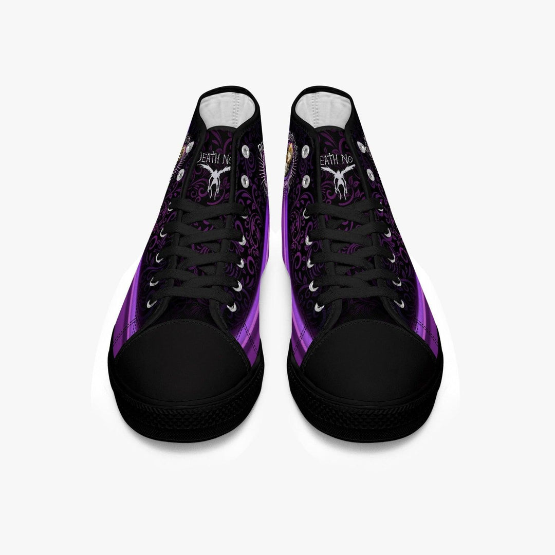 Death Note Misa Purple Black A-Star Mid Anime Shoes _ Death Note _ Ayuko