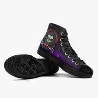 Thumbnail for Death Note Ryuk Purple Black A-Star High Anime Shoes _ Death Note _ Ayuko