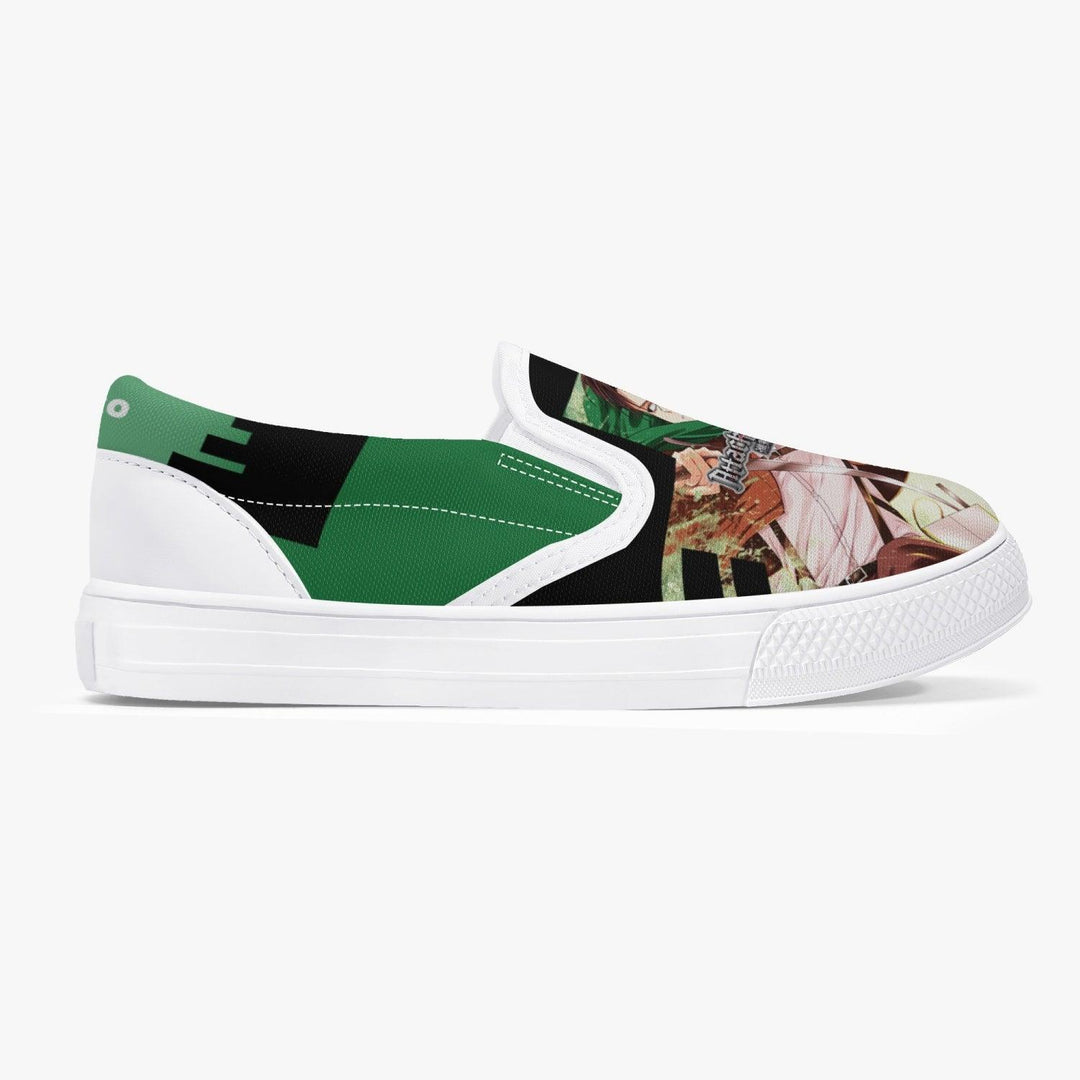 Attack On Titan Levi Ackerman Kids Slip Ons Anime Shoes _ Attack On Titan _ Ayuko