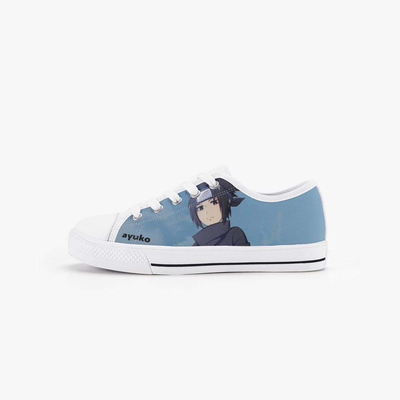 Naruto Shippuden Sasuke Kids A-Star Low Anime Shoes _ Naruto _ Ayuko