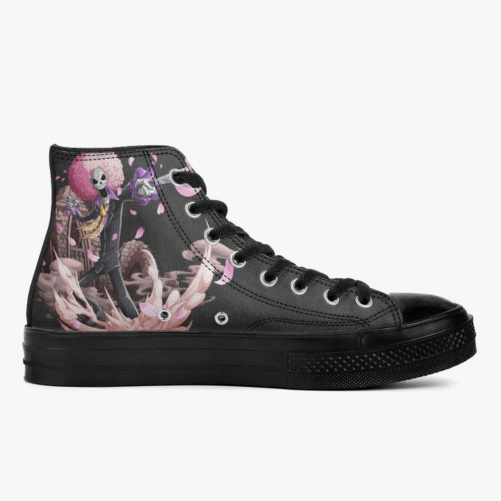 One Piece Brook A-Star High Anime Shoes _ One Piece _ Ayuko