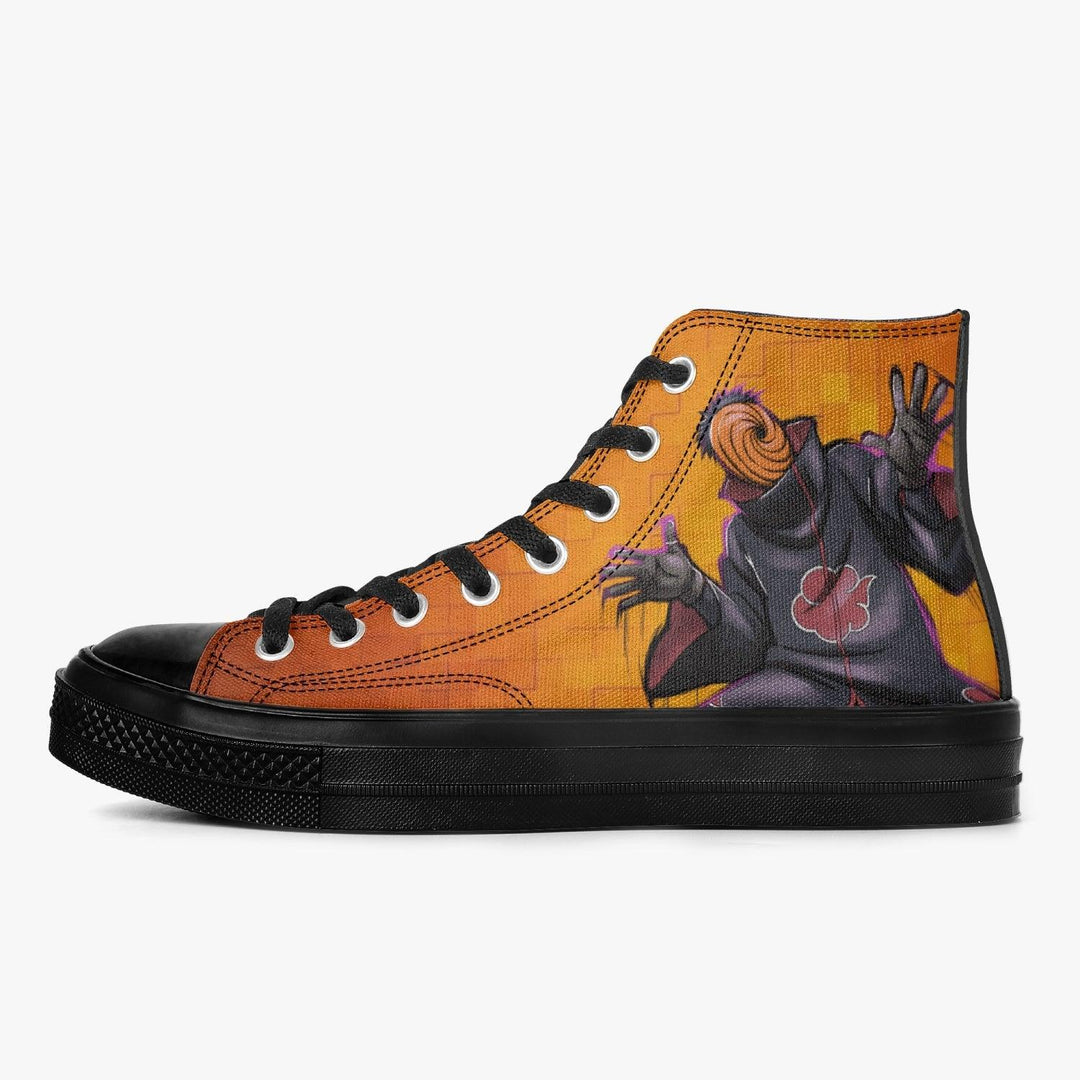 Naruto Shippuden Obito A-Star High Anime Shoes _ Naruto _ Ayuko