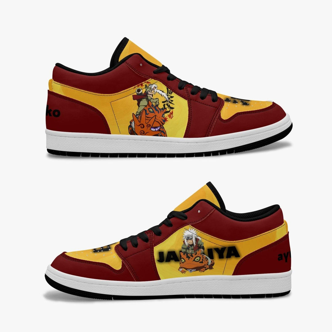 Naruto Shippuden Jiraiya JD1 Low Anime Shoes _ Naruto _ Ayuko