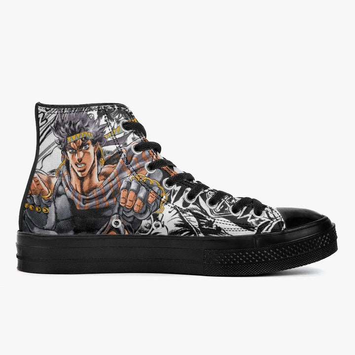 JoJo's Bizarre Adventure Joseph Joestar A-Star High Anime Shoes _ JoJo's Bizarre Adventure _ Ayuko