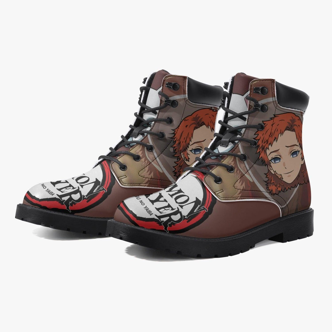 Demon Slayer Sabito Casual Leather Boots Anime Shoes _ Demon Slayer _ Ayuko