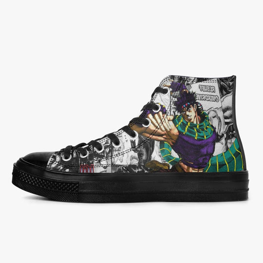 JoJo's Bizarre Adventure Joseph Joestar A-Star High Anime Shoes _ JoJo's Bizarre Adventure _ Ayuko