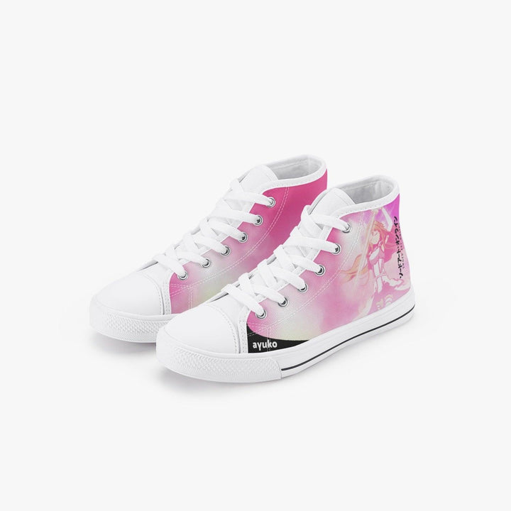 Sword Art Online Asuna Kids A-Star High Anime Shoes _ Sword Art Online _ Ayuko