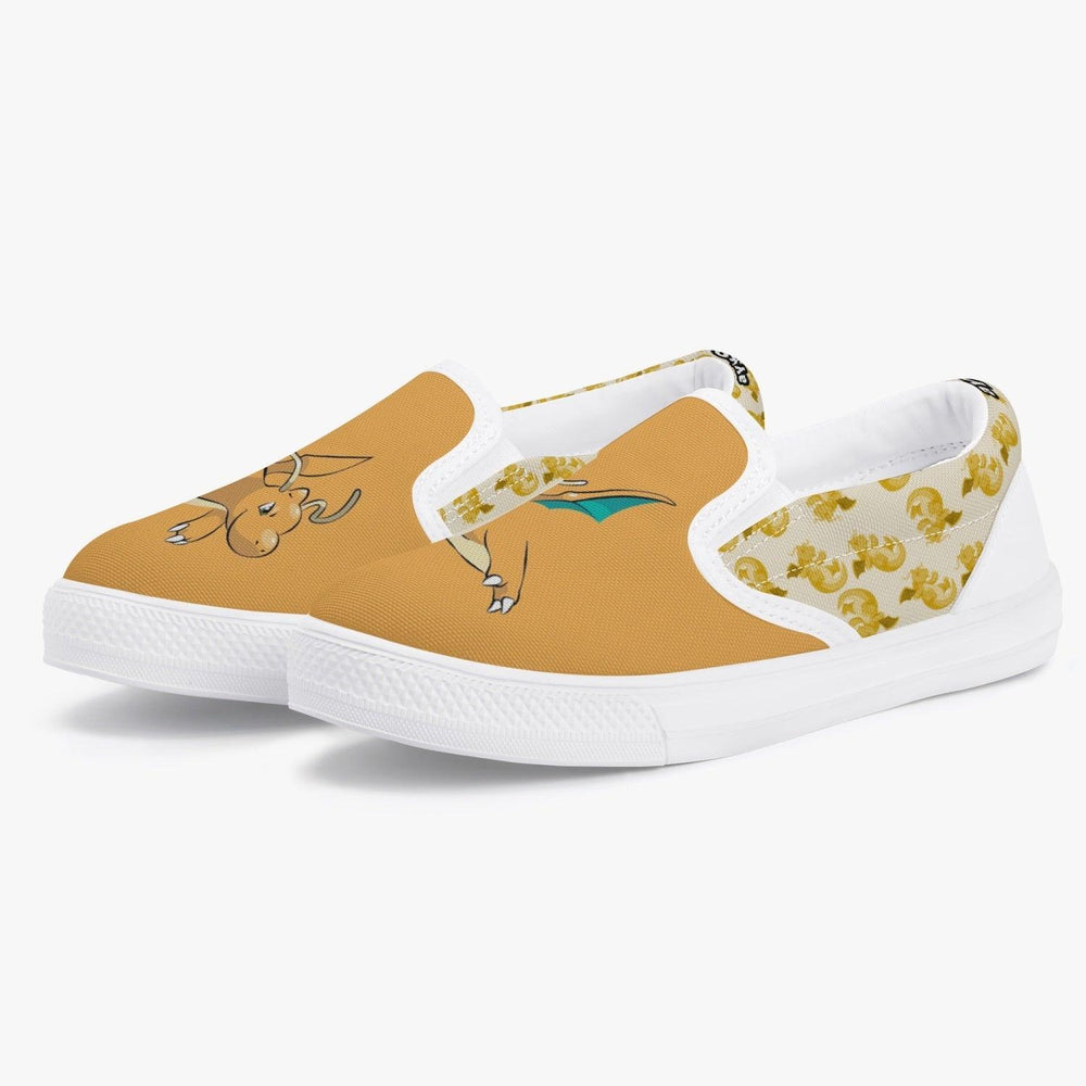 Pokemon Dragonite Kids Slipons Anime Shoes _ Pokemon _ Ayuko