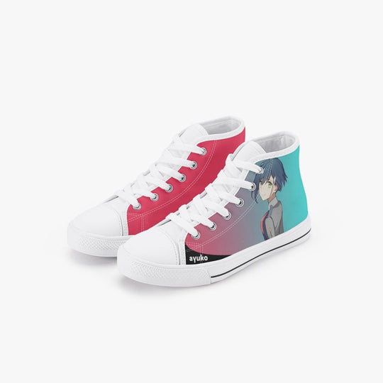 Darling in The Franxx Ichigo Kids A-Star High Anime Shoes _ Darling in The Franxx _ Ayuko