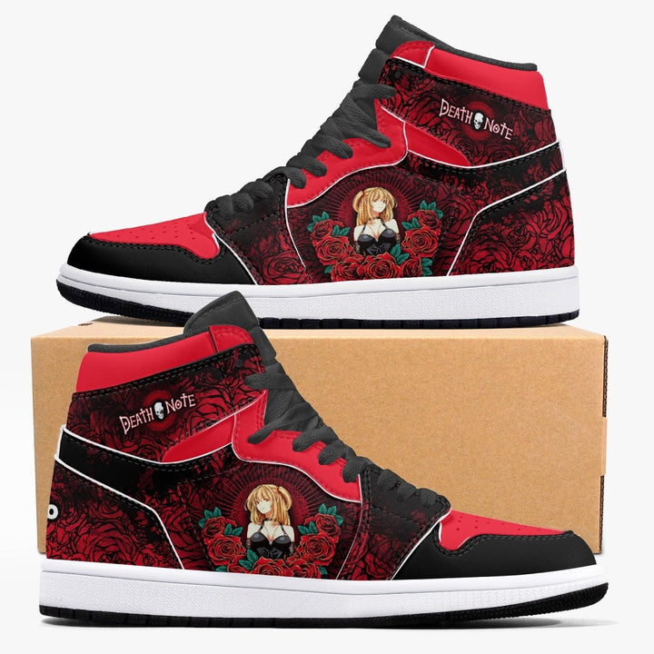 Death Note Misa Red JD1 Mid Anime Shoes _ Death Note _ Ayuko