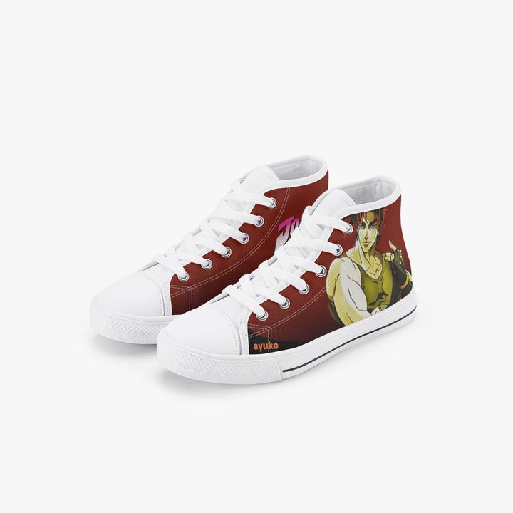 JoJo's Bizarre Adventure Joseph Joestar Kids A-Star High Anime Shoes _ JoJo's Bizarre Adventure _ Ayuko