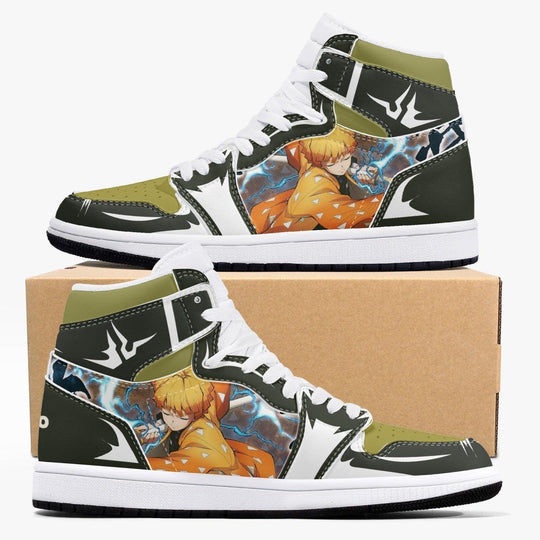 Demon Slayer Zenitsu Agatsuma JD1 Anime Shoes _ Demon Slayer _ Ayuko