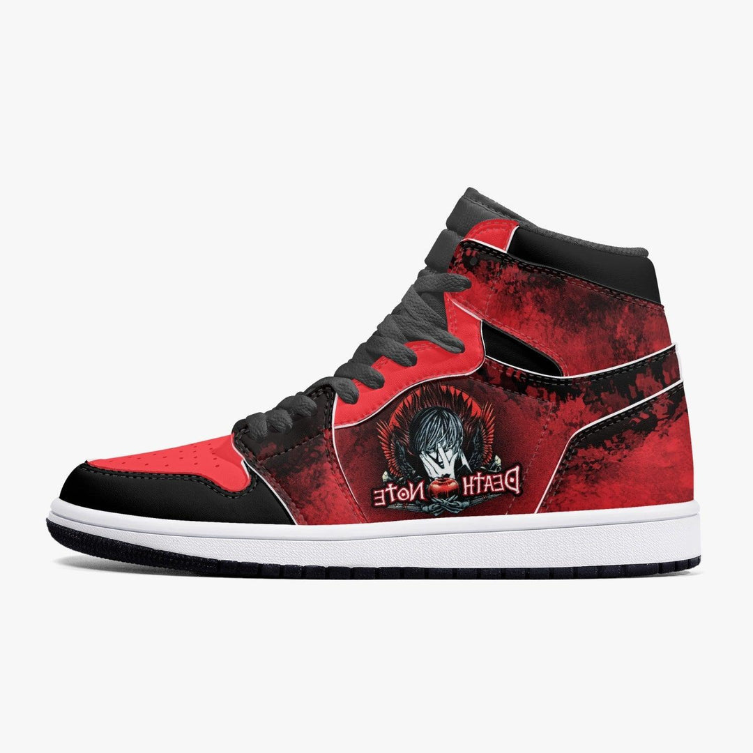 Death Note Red JD1 Mid Anime Shoes _ Death Note _ Ayuko