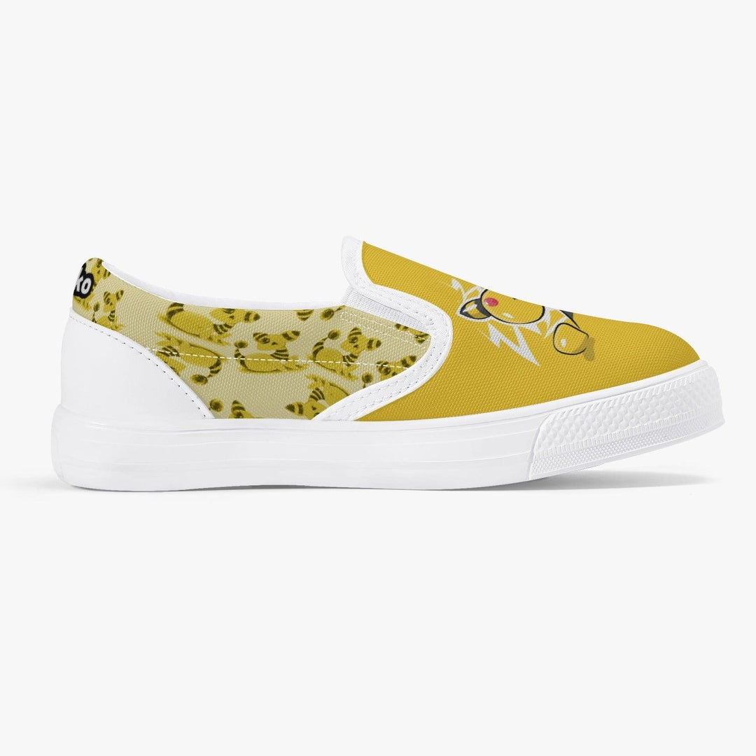 Pokemon Ampharos Kids Slipons Anime Shoes _ Pokemon _ Ayuko