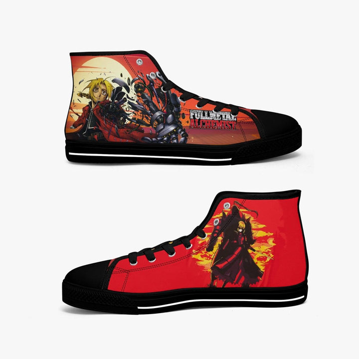 Fullmetal Alchemist Edward A-Star Mid Anime Shoes _ Fullmetal Alchemist _ Ayuko