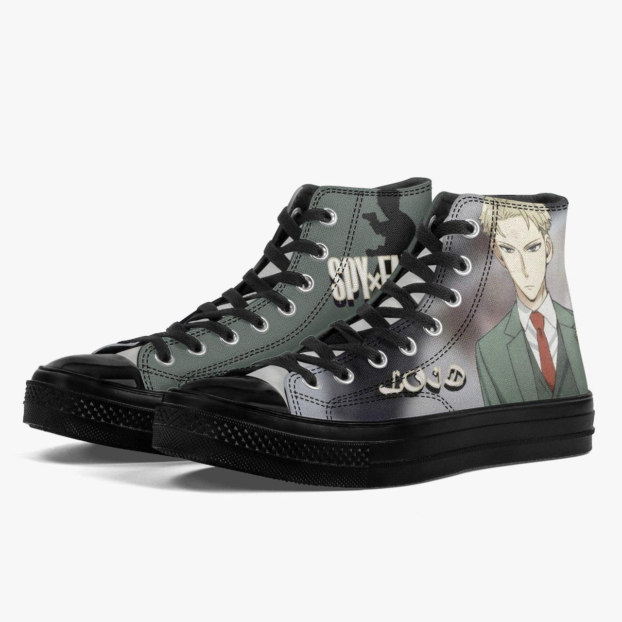 Psy x Family Loid Forger A-Star High Anime Shoes _ Psy x Family _ Ayuko