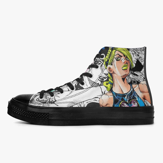 JoJo's Bizarre Adventure Jolyne Kujo A-Star High Anime Shoes _ JoJo's Bizarre Adventure _ Ayuko