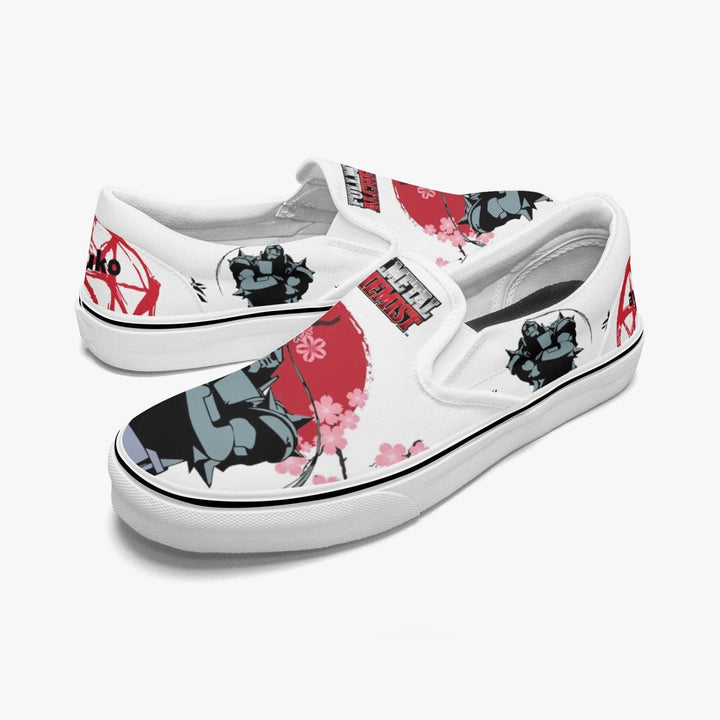 Fullmetal Alchemist Alphonse Slip Ons Anime Shoes _ Fullmetal Alchemist _ Ayuko