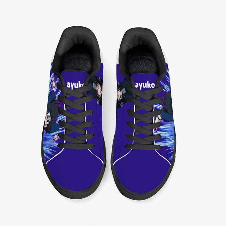 Naruto Shippuden Sasuke Uchiha Skate Anime Shoes _ Naruto _ Ayuko