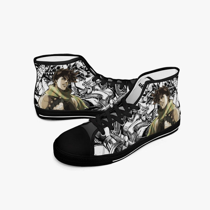 JoJo's Bizarre Adventure Joseph Joestar A-Star Mid Anime Shoes _ JoJo's Bizarre Adventure _ Ayuko