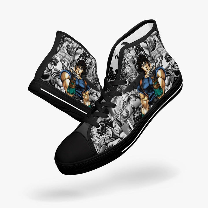 JoJo's Bizarre Adventure Jonathan Joestar A-Star Mid Anime Shoes _ JoJo's Bizarre Adventure _ Ayuko