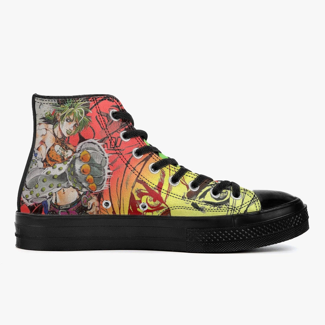 JoJo's Bizarre Adventure Jolyne Kujo A-Star High Anime Shoes _ JoJo's Bizarre Adventure _ Ayuko