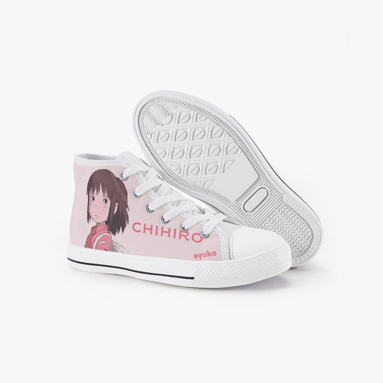 Spirited Away Chihiro Kids A-Star High Anime Shoes _ Spirited Away _ Ayuko