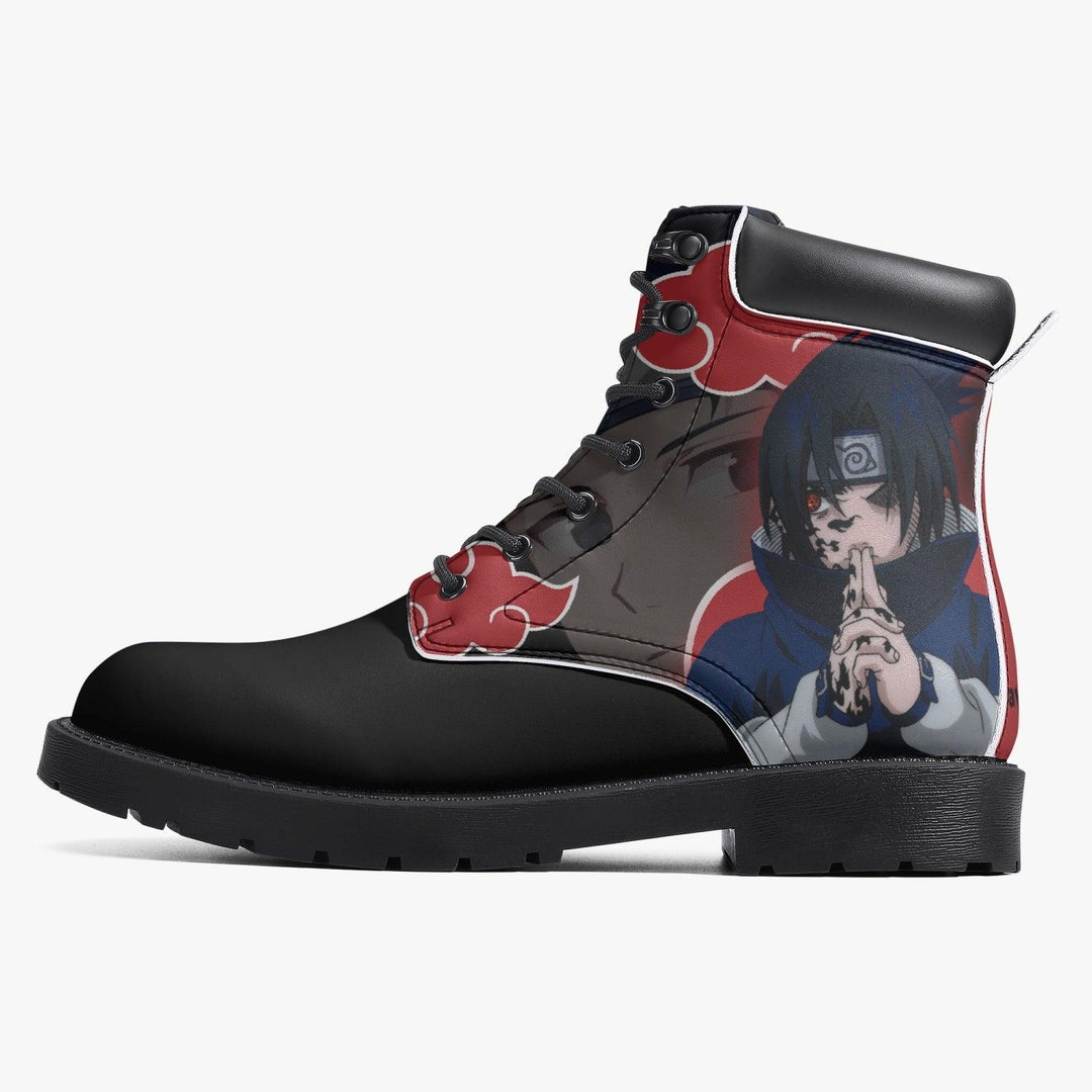 Naruto Shippuden Sasuke Uchiha All-Season Anime Boots _ Naruto _ Ayuko