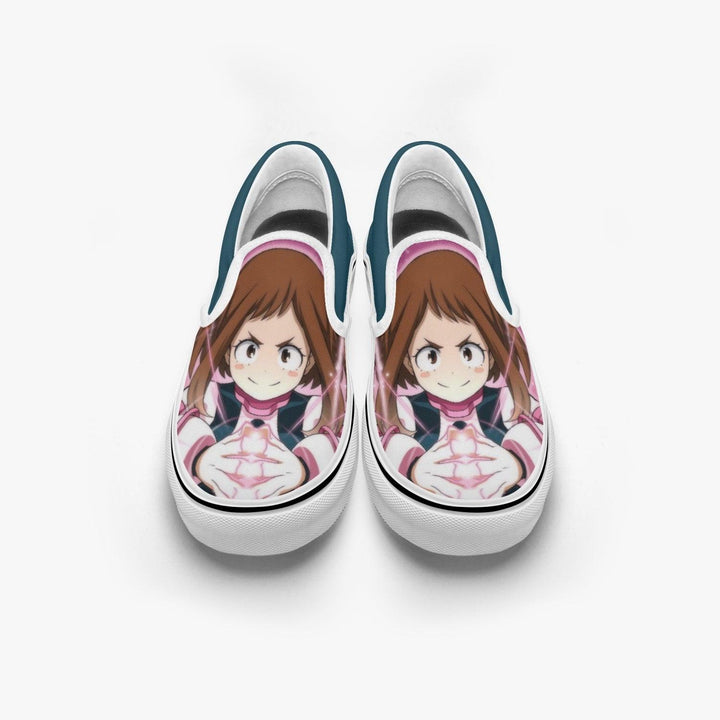 My Hero Academia Ochaco Uraraka Slip Ons Anime Shoes _ My Hero Academia _ Ayuko