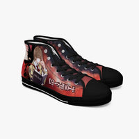 Thumbnail for Death Note Kira A-Star Mid Anime Shoes _ Death Note _ Ayuko