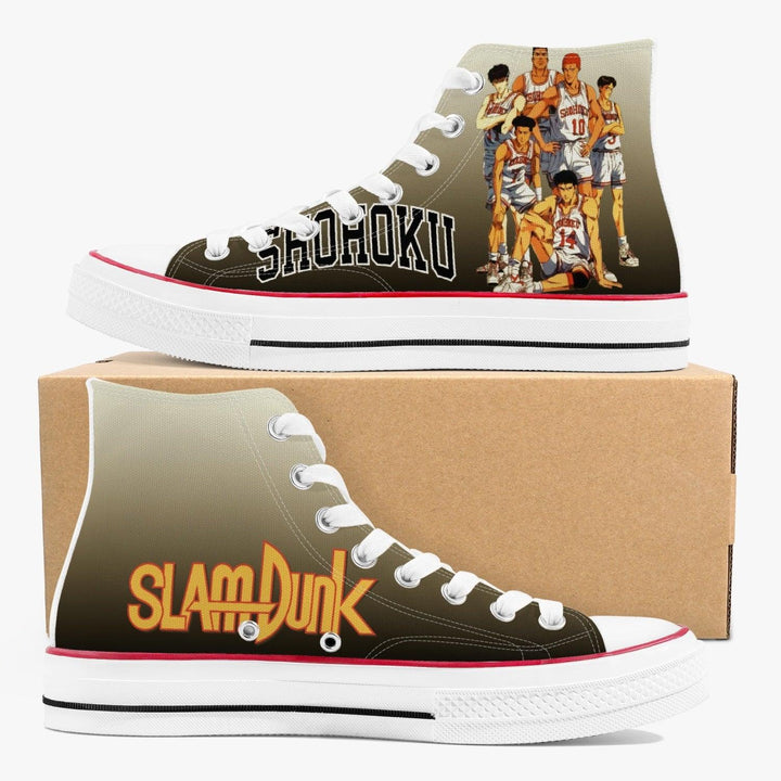 Slam Dunk Shohoku A-Star High Anime Shoes _ Slam Dunk _ Ayuko