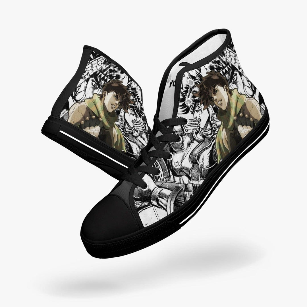 JoJo's Bizarre Adventure Joseph Joestar A-Star Mid Anime Shoes _ JoJo's Bizarre Adventure _ Ayuko