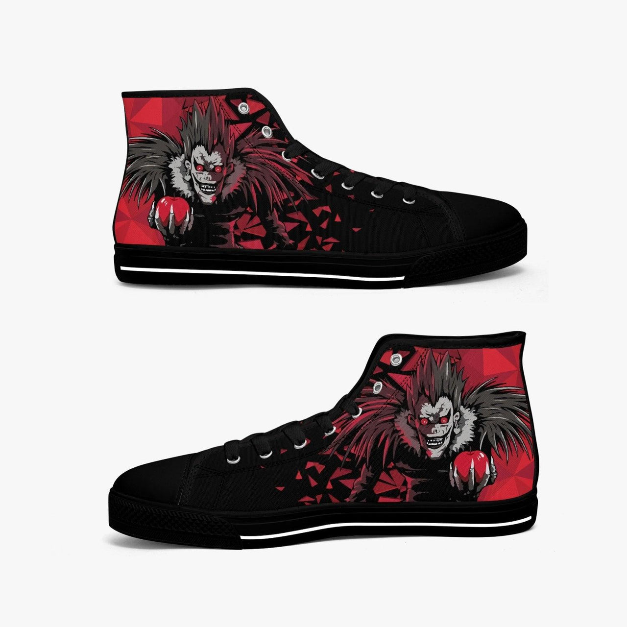 Death Note Ryuk Apple A-Star Mid Anime Shoes _ Death Note _ Ayuko
