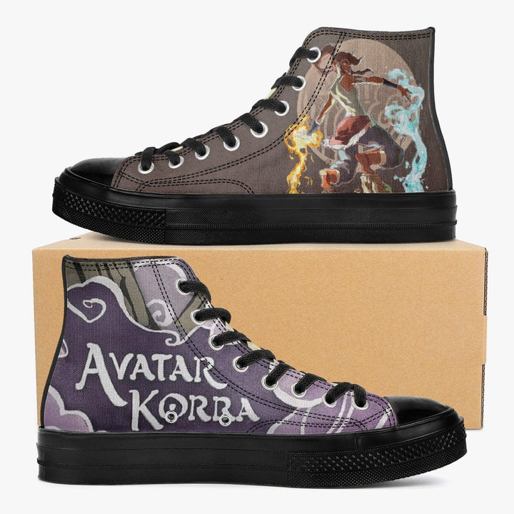 The Legend Of Korra Korra A-Star High Anime Shoes _ The Legend Of Korra _ Ayuko