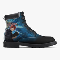Thumbnail for Death Note Light Yagami Blue Boots Anime Shoes _ Death Note _ Ayuko