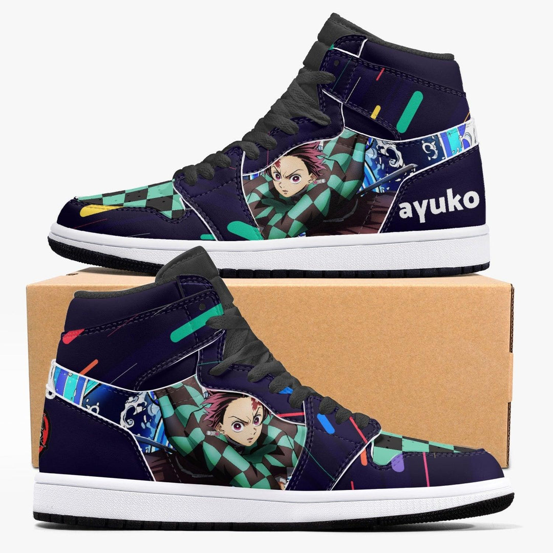 Demon Slayer Tanjiro Kamado JD1 Mid Anime Shoes _ Demon Slayer _ Ayuko