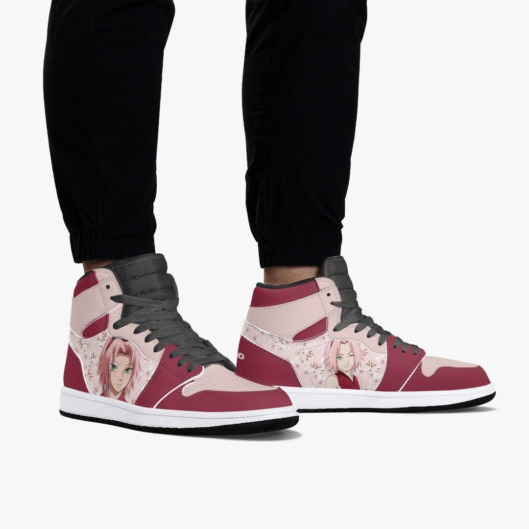 Naruto Shippuden Sakura Haruno JD1 Anime Shoes _ Naruto _ Ayuko