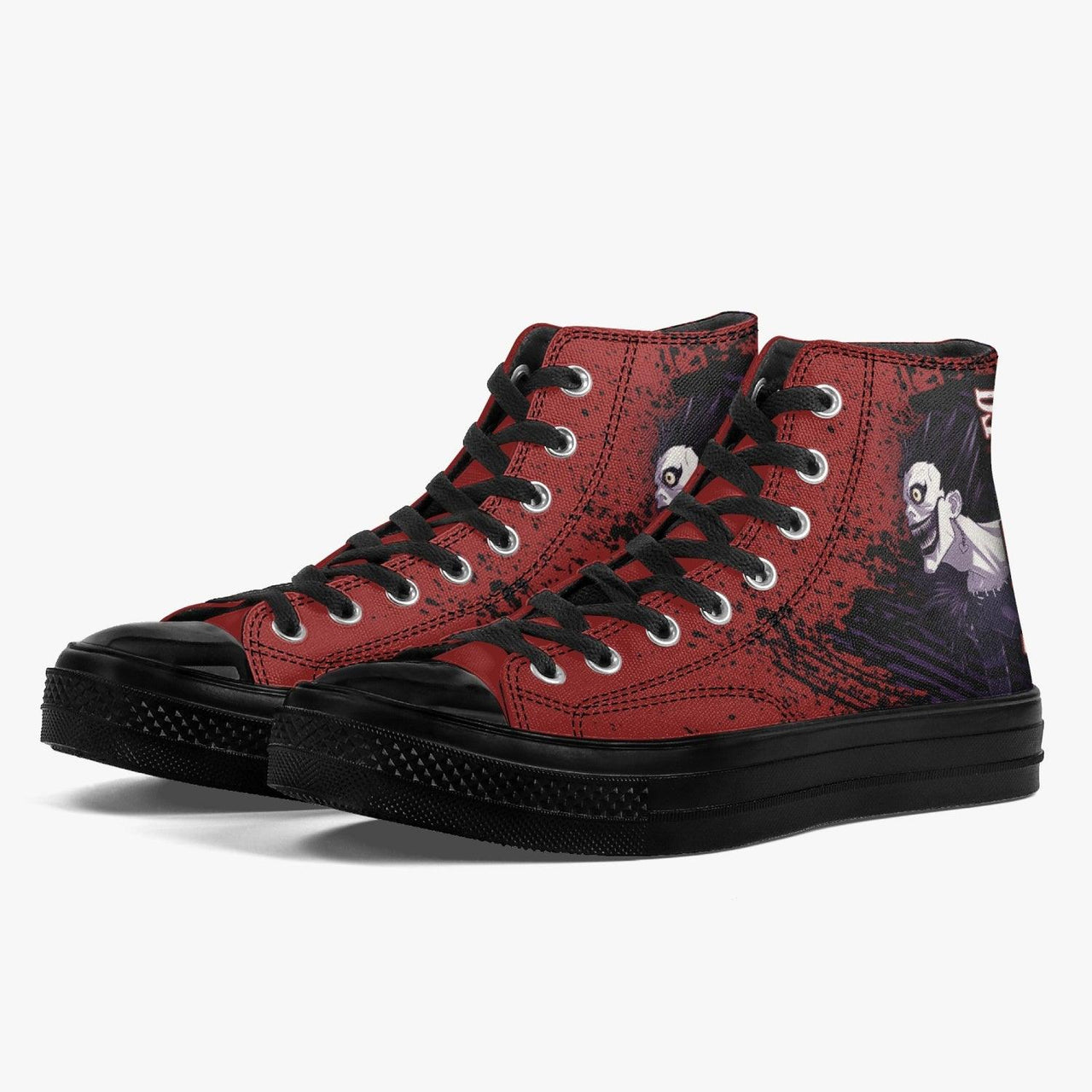 Death Note Ryuk Red Black A-Star High Anime Shoes _ Death Note _ Ayuko