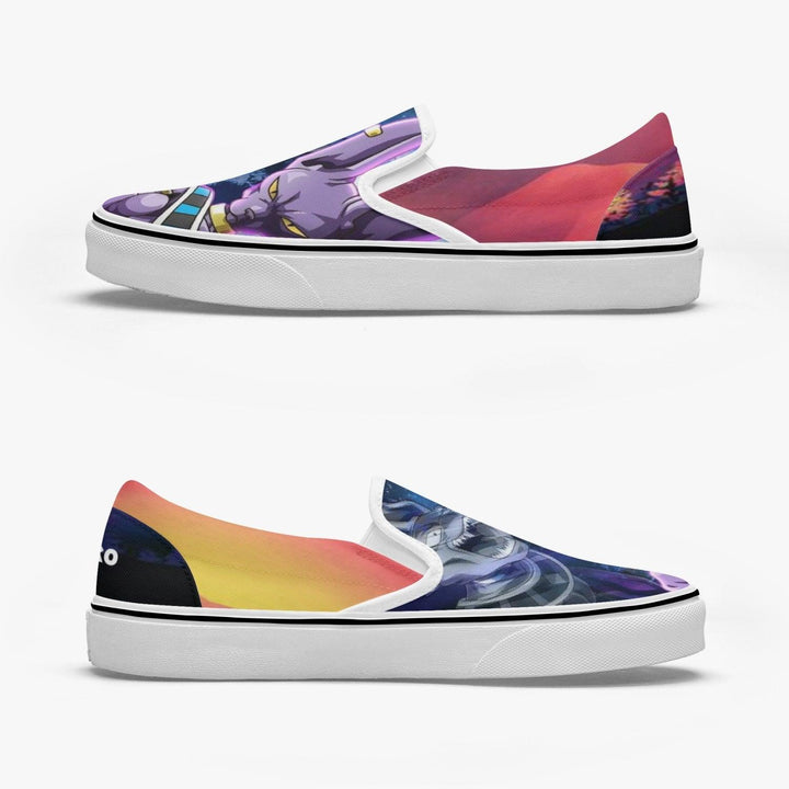 Dragon Ball Z Beerus Slip Ons Anime Shoes _ Dragon Ball Z _ Ayuko