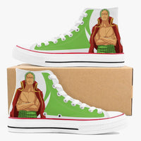 Thumbnail for One Piece Zoro A-Star High White Anime Shoes _ One Piece _ Ayuko